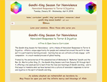 Tablet Screenshot of gandhi-king-season.net